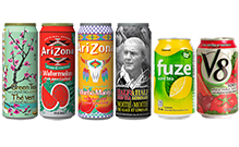 Juice/Tea/Coctails - Cans